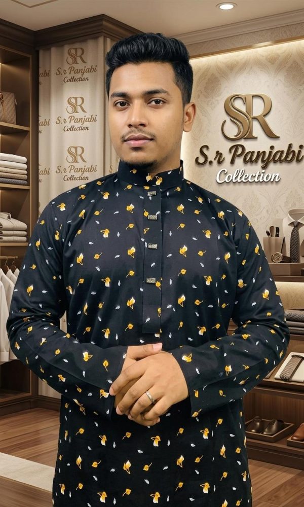 প্রিমিয়াম কোয়ালিটির সুতি পাঞ্জাবি[ Code 09 ] - Image 1