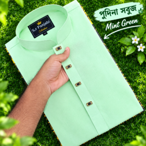 Premium Authentic Dhuti Cotton Panjabi [ Code: 102 ]